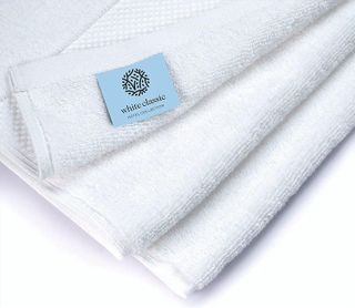 No. 9 - White Classic Bath Towel Set - 4