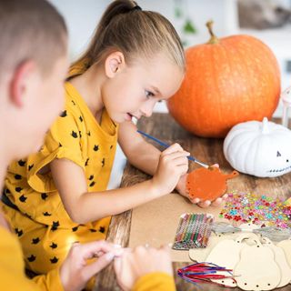 No. 10 - Pumpkin Wind Chime Kit for Kids - 2