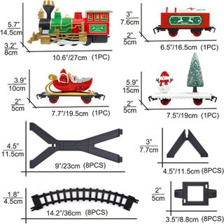 No. 9 - ELFSOUL Christmas Train Set - 2