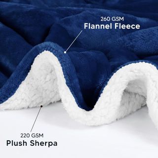 No. 6 - Utopia Bedding Sherpa Blanket - 3