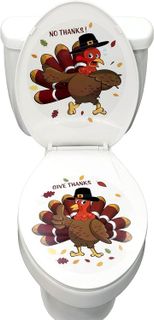 No. 2 - Iconikal Turkey Toilet Lid Cling Set - 1