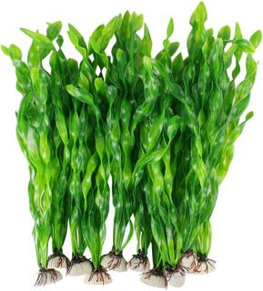 No. 4 - MyLifeUNIT Aquarium Seaweed Plastic Plant - 1