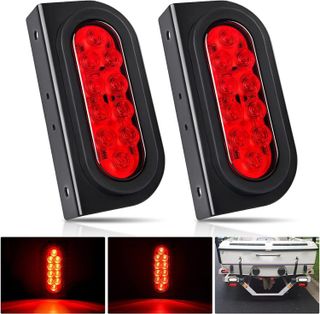 No. 2 - Nilight 6Inch Oval Trailer Tail Light - 1