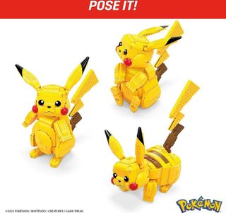 No. 6 - Mega Pokémon Jumbo Pikachu Toy Building Toys Set - 4