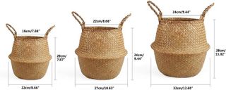 No. 1 - BlueMake Woven Seagrass Basket - 2