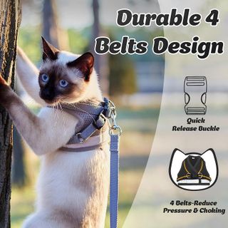 No. 7 - Supet Cat Harness and Leash Set - 3