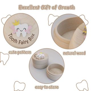 No. 10 - Tooth Fairy Wooden Box - 4