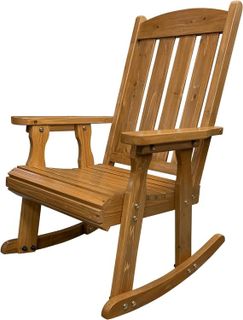 No. 10 - Wooden Rocking Chair - 1