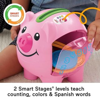 No. 4 - Fisher-Price Laugh & Learn Smart Stages Piggy Bank - 4