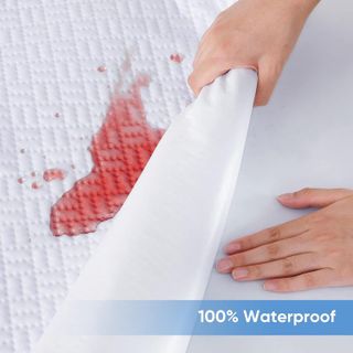 No. 4 - Hanherry 100% Waterproof Mattress Protector - 3