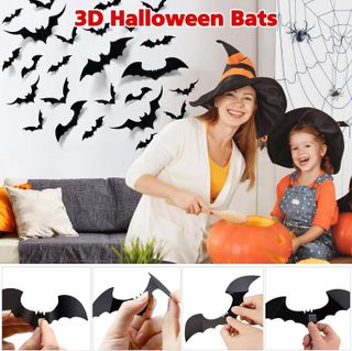 No. 8 - LUDILO Halloween Bats Decoration - 2