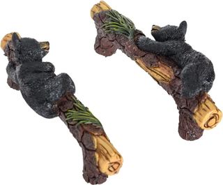 No. 4 - Black Bear Dresser Drawer Pulls - 1