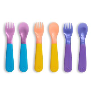 No. 10 - Munchkin ColorReveal Color Changing Toddler Forks and Spoons - 1