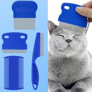 No. 2 - FUYIHGL Cat Dog Flea Combs - 1