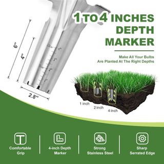 No. 10 - Dewayna Long Handled Bulb Planter Tool - 3