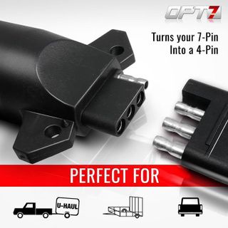 No. 2 - OPT7 7 Pin to 4 Pin Trailer Adapter - 2