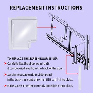 No. 9 - Vsttar 4701-00 RV Screen Door Slide and 4700-00 Stopper - 5