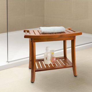 No. 6 - Teak Shower Bench - 5