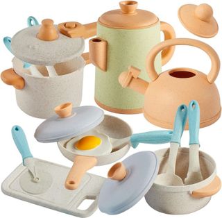 No. 4 - Pretend Play Toy Cookware Set - 1