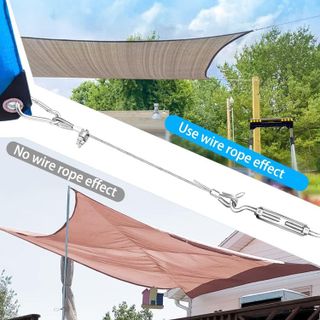 No. 5 - TooTaci Triangle Sun Shade Hardware Kit - 5