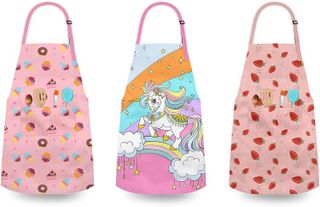 No. 5 - DEABOLAR Kids Aprons - 3