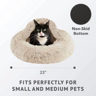 No. 5 - Friends Forever Luna Donut Cat Bed Cave - 5