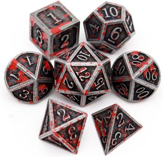 No. 5 - Haxtec Bloodstained DND Dice Set - 1