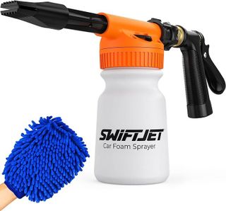 No. 2 - SwiftJet Car Wash Foam Gun + Microfiber Wash Mitt - 1