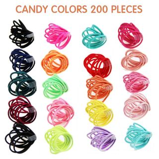 No. 2 - 200PCS Elastic Hair Ties - 3