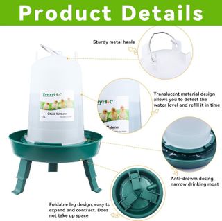 No. 9 - ZenxyHoC Poultry Feeder and Waterer Set - 5