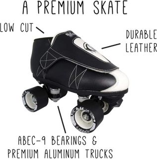 No. 7 - Vanilla Jr. Tuxedo Quad Speed Roller Jam Skates - 4