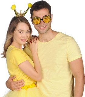 No. 3 - Bee Costume Headband and Glasses Set - 4