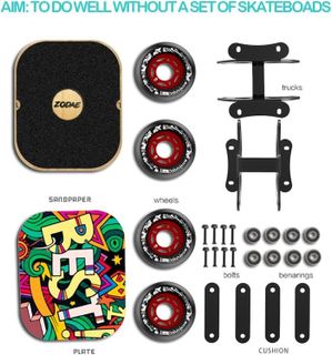 No. 2 - AsFrost Portable Roller Road Drift Skates Plate - 2