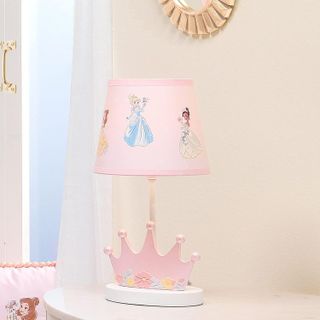 No. 3 - Disney Princess Crown Nursery Lamp - 4