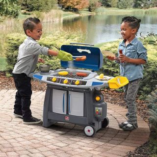 No. 3 - Sizzle & Smoke Kids BBQ Grill Playset - 2