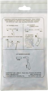 No. 4 - Raindrip 312050B Drip Irrigation Fittings Single Barbed Coupling Connectors - 5