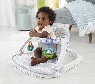 No. 2 - Fisher-Price Portable Baby Chair Sit-Me-Up Floor Seat - 3