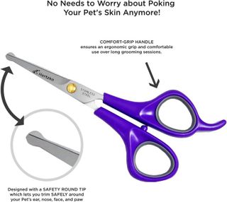 No. 8 - Hertzko Dog Grooming Scissors - 4