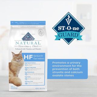 No. 8 - Blue Buffalo Veterinary Diet HF Hydrolyzed for Food Intolerance Dry Cat Food - 5