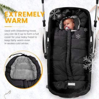 No. 3 - Orzbow Warm Bunting Bag Universal Stroller Sleeping Bag - 5