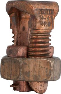 No. 6 - Gardner Bender GSBC-4 Solid Copper Split Bolt Connector - 1