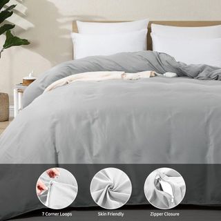 No. 10 - HOMBYS Oversized King Duvet Cover - 4