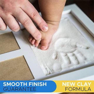No. 4 - Bubzi Co Baby Handprint & Footprint Keepsake - 2