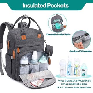 No. 1 - BabbleRoo Diaper Bag Backpack - 4