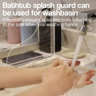 No. 7 - Fanslgeolsy Bathtub Splash Guards - 4