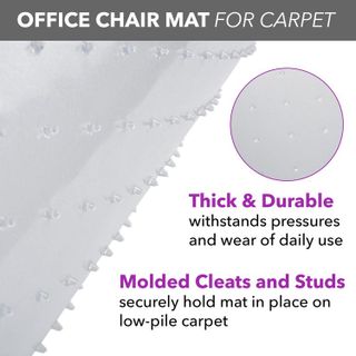 No. 8 - OFM Office Chair Mat for Carpet - 4