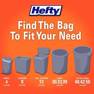 No. 9 - Hefty Ultra Strong Lawn and Leaf Large Trash Bags - 5