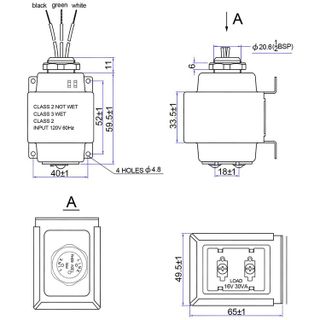 No. 2 - Maxdot 16V 30 VA Doorbell Transformer - 4