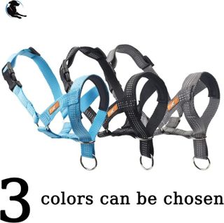 No. 7 - Dog Head Collar with Silk Thread, Soft and Adjustable Head Halter Collar - 2