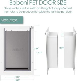 No. 6 - Baboni Large Cat Door - 3